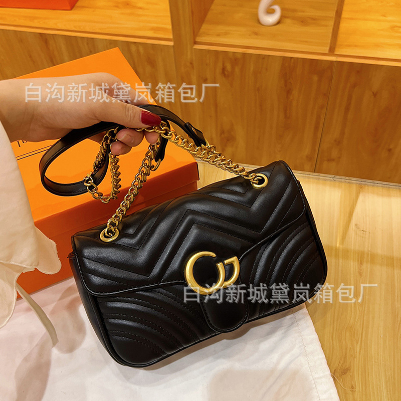 Advanced Shoulder Bag, Universal Chain For Leisure, One-shoulder Bag, High-end, Chanel Style, Chain Bag