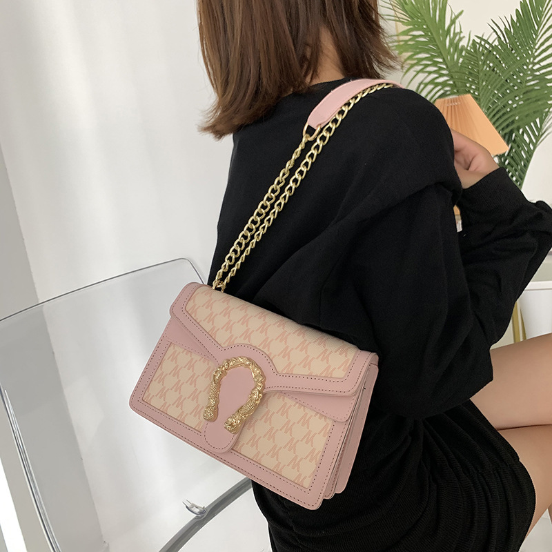 Chain, Underarm Bag, Shoulder Bag, Retro One-shoulder Bag, Internet Celebrity, Chain Bag, French Style, 2023 Collection