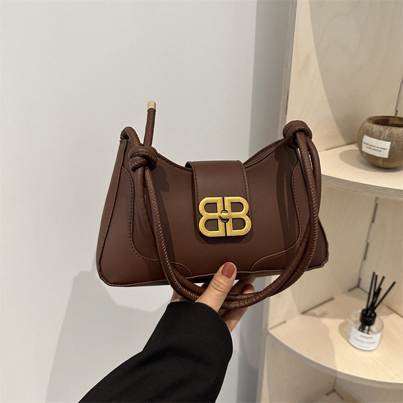 Fashionable Trend Retro Capacious Shoulder Bag, One-shoulder Bag For Leisure